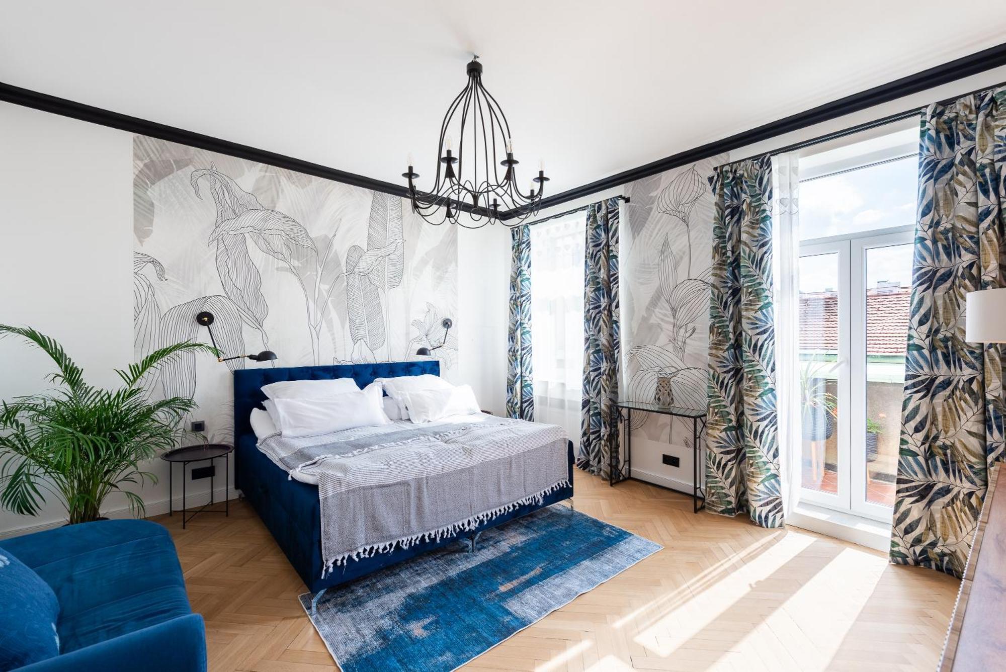 Luxury Apartment With A Balcony And A Terrace Prague Extérieur photo